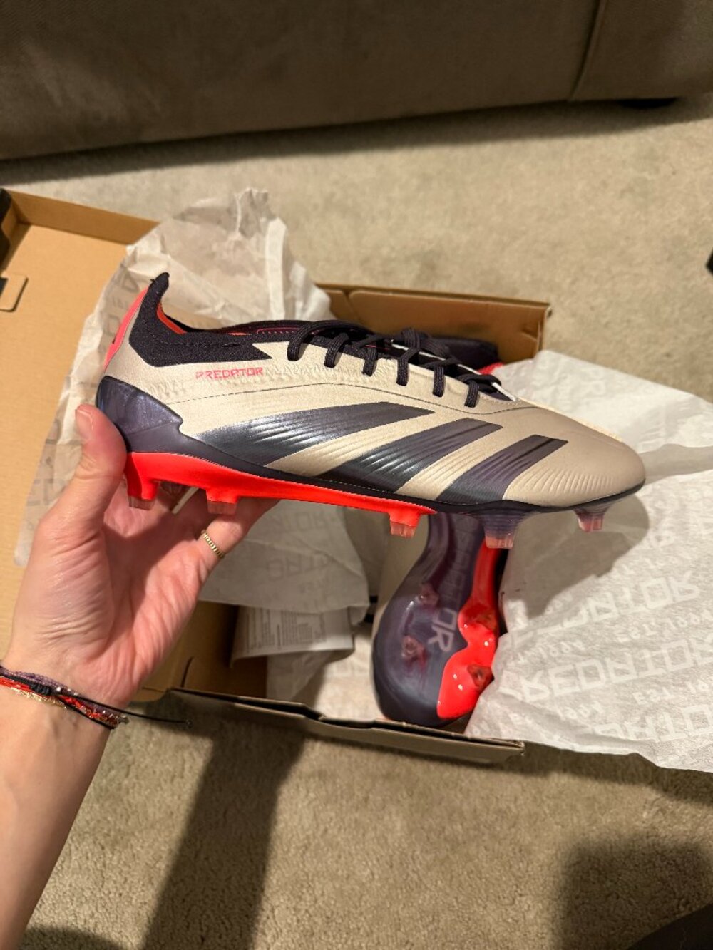 ADIDAS unisex Predator Elite FG Men 5.5 Women 6.5 NWT